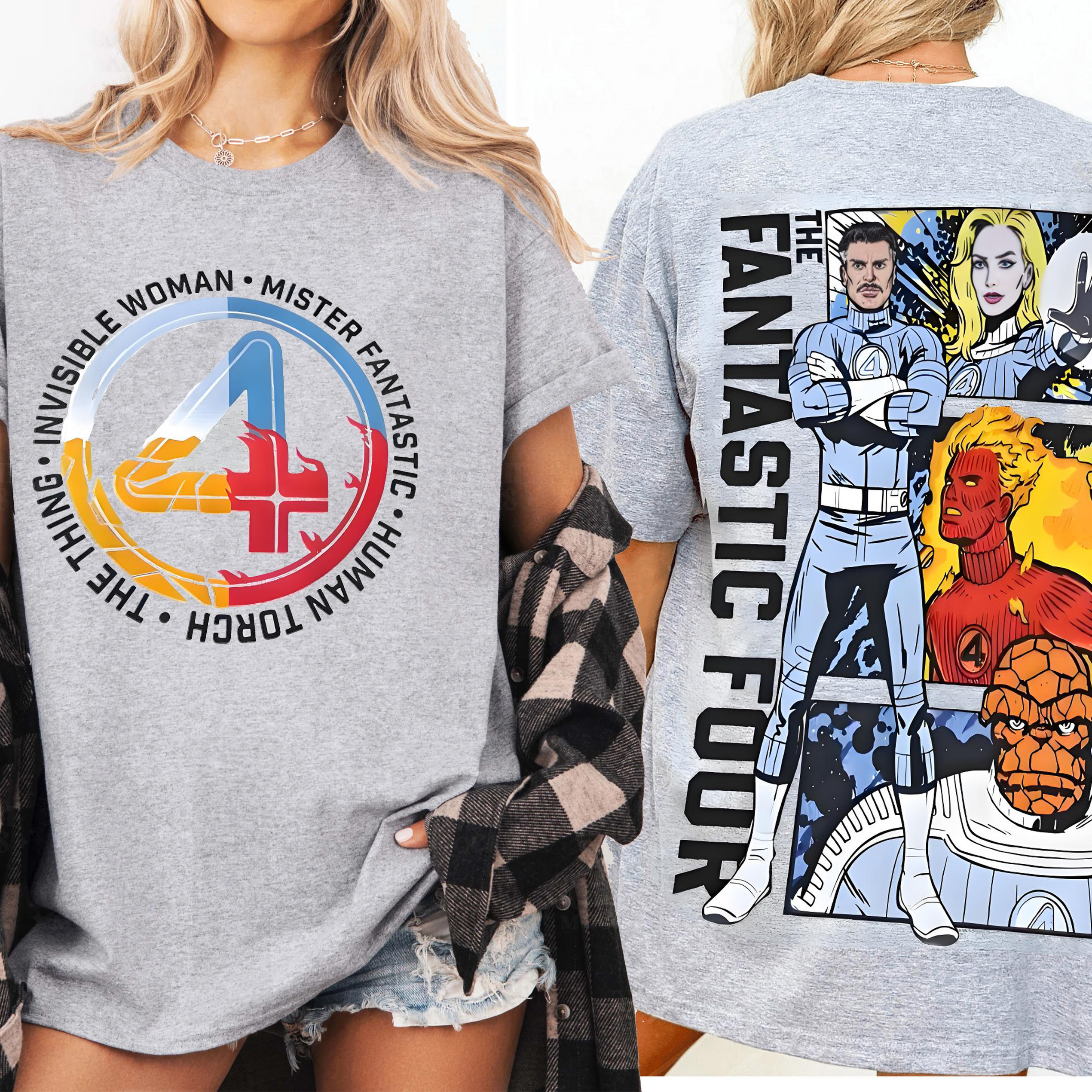 The Fantastic Four Cotton T-shirt