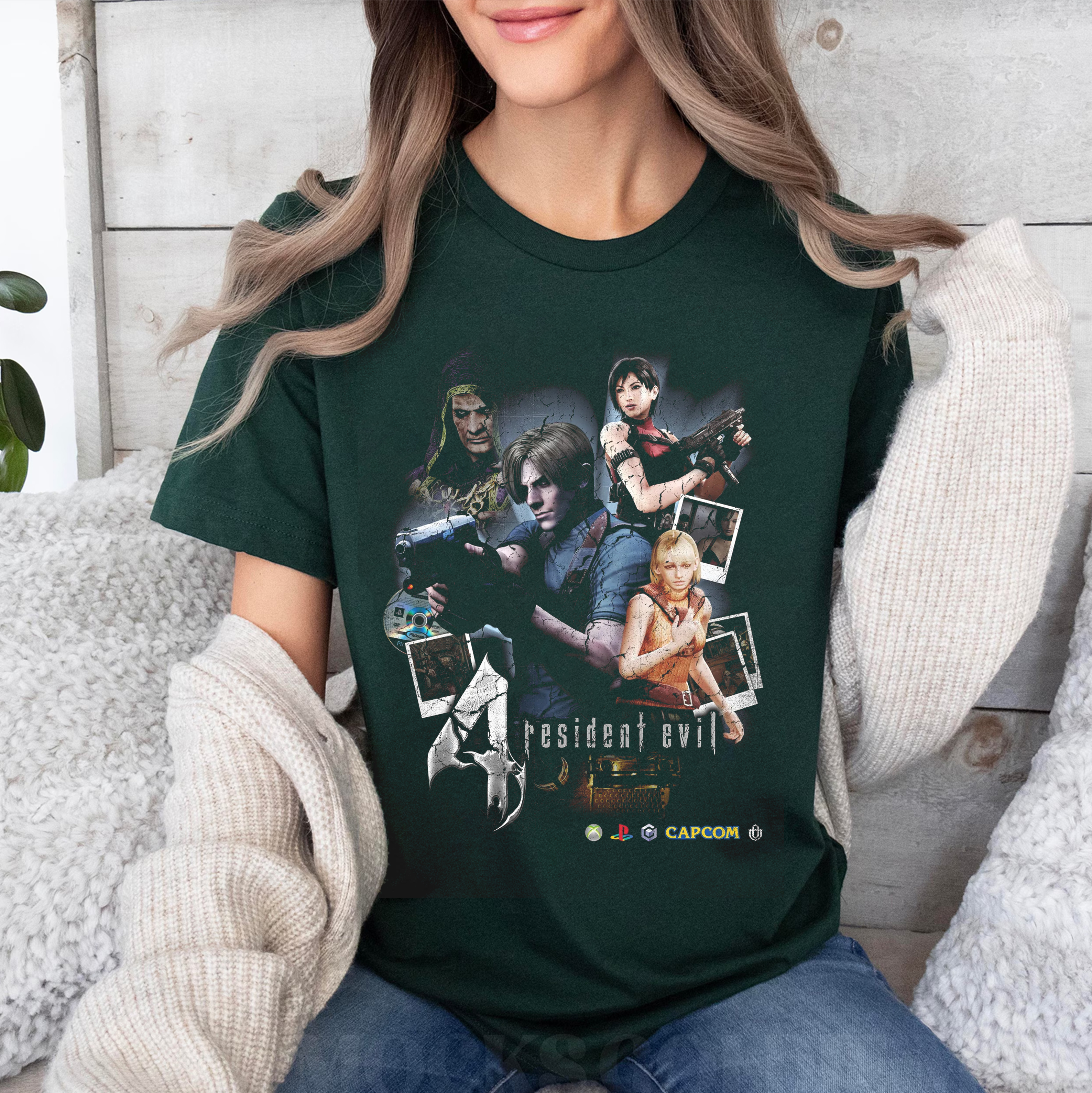 Residentevil Leonkennedy Oversized T-shirt/Crewneck/Hoodie