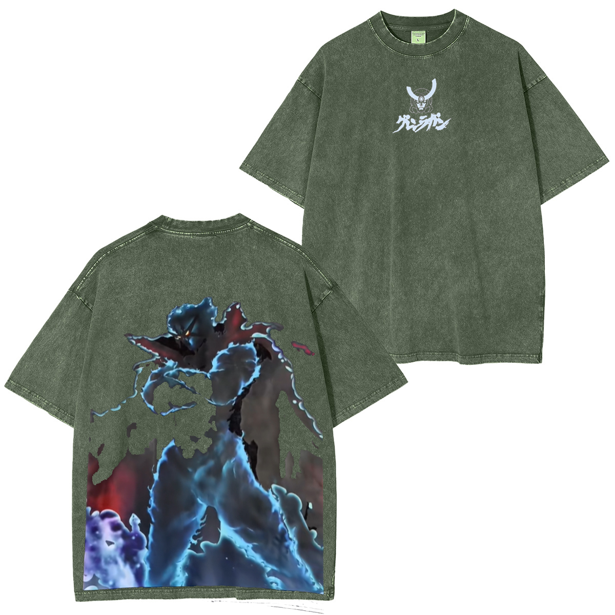Gurren Lagann Unisex Washed T-Shirt