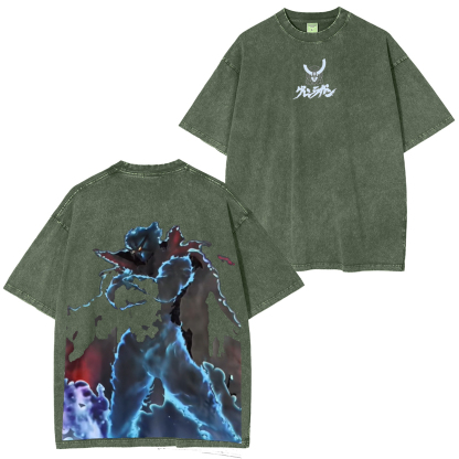 Gurren Lagann Unisex Washed T-Shirt