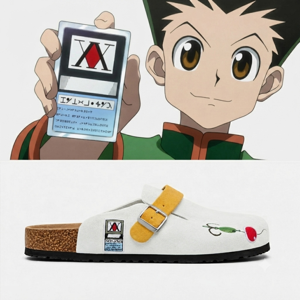 HUNTER×HUNTER / JOJO Anime Boston Clog