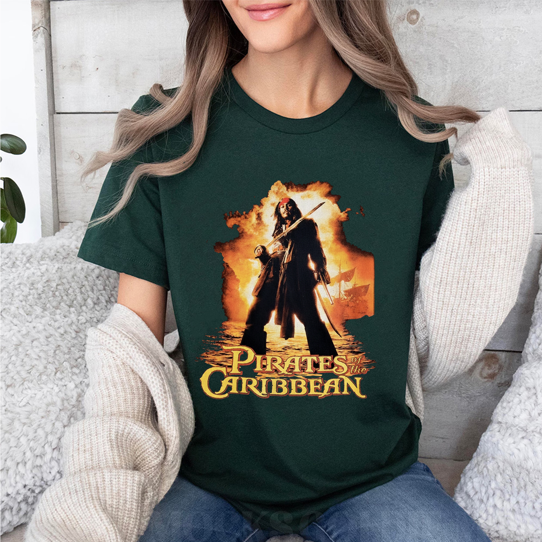 Pirates of the Caribbean Jack Sparrow Shirt