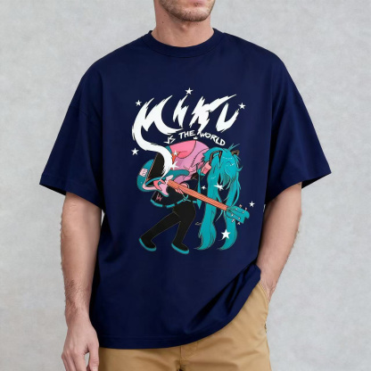 Miku & the world XD mikumikudance Unisex Shirt/Crewneck/Hoodie