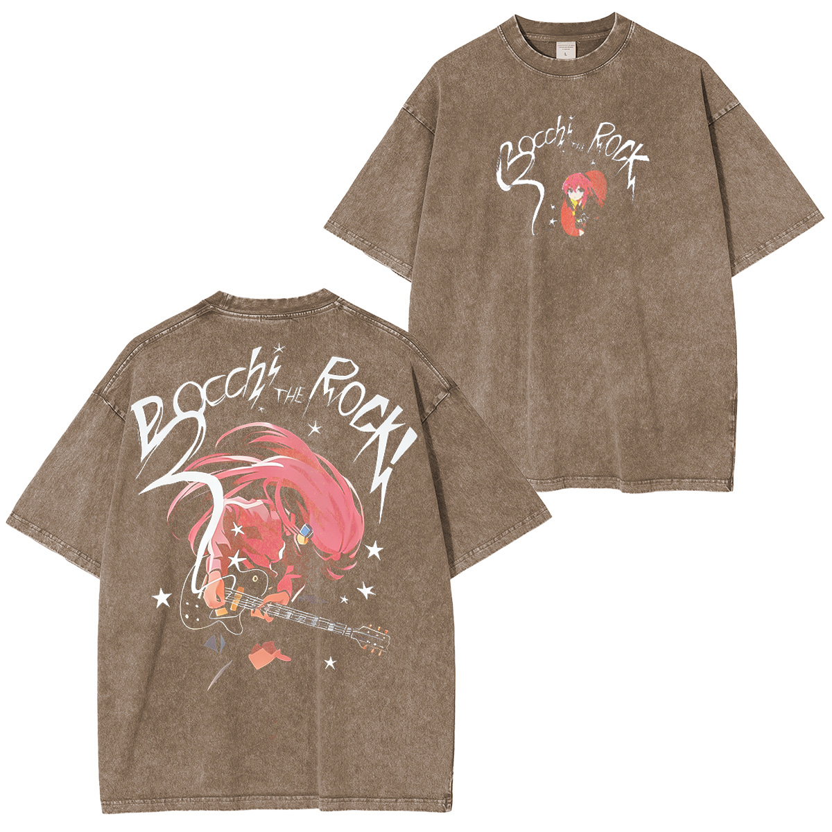 Bocchitherock Print T-Shirt