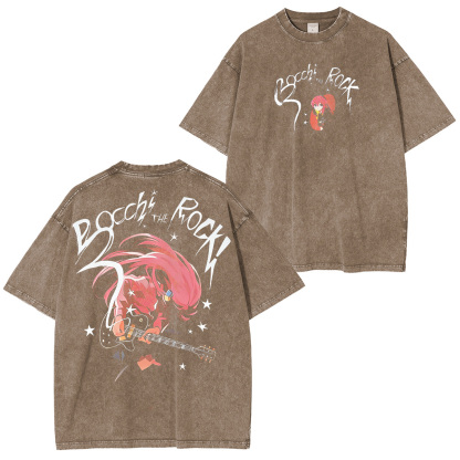 Bocchitherock Print T-Shirt