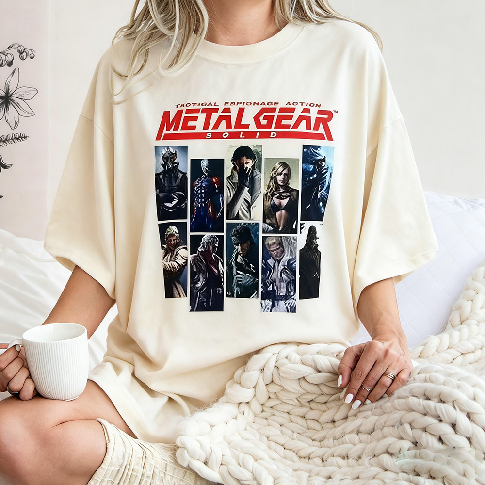 Metal Gear Solid 2  Unisex Shirt/Crewneck/Hoodie