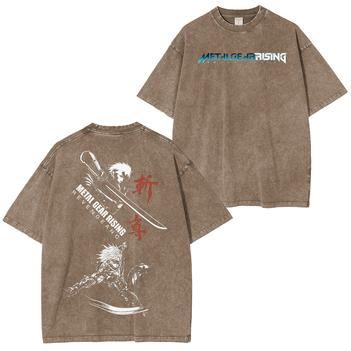 Metal Gear Rising Raiden Washed Unisex T-Shirt