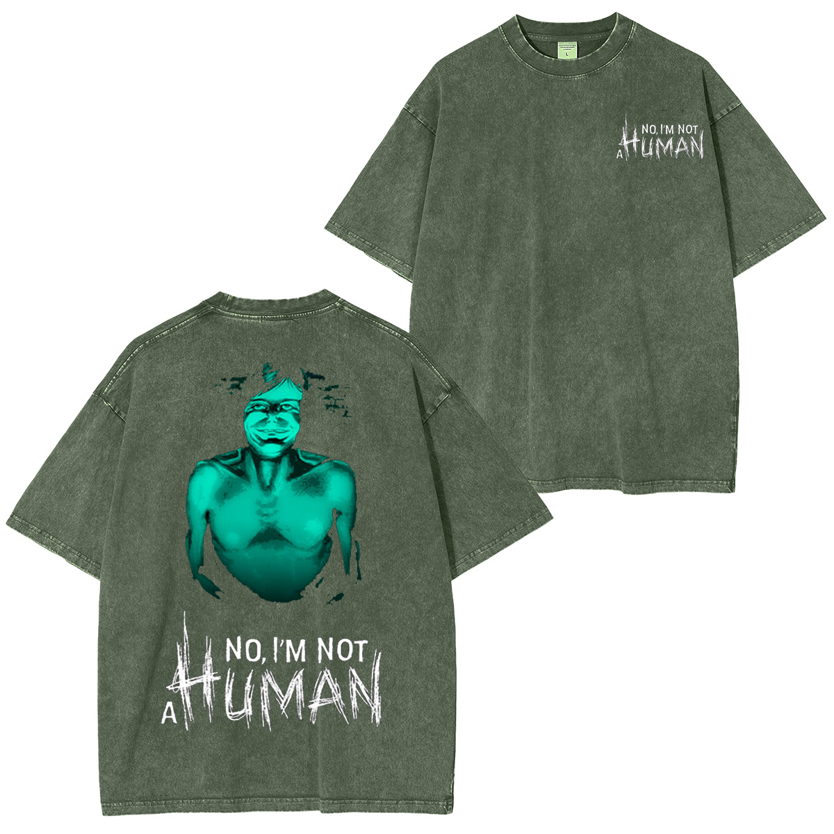 No, I��m Not a Human Vintage Washed T-shirt/Crewneck/Hoodie