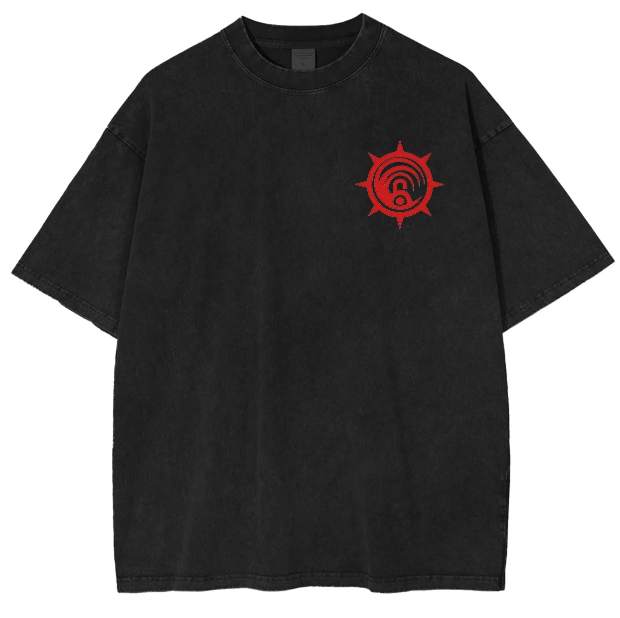 Gachiakuta Anime Acid Washed Oversize T-shirt