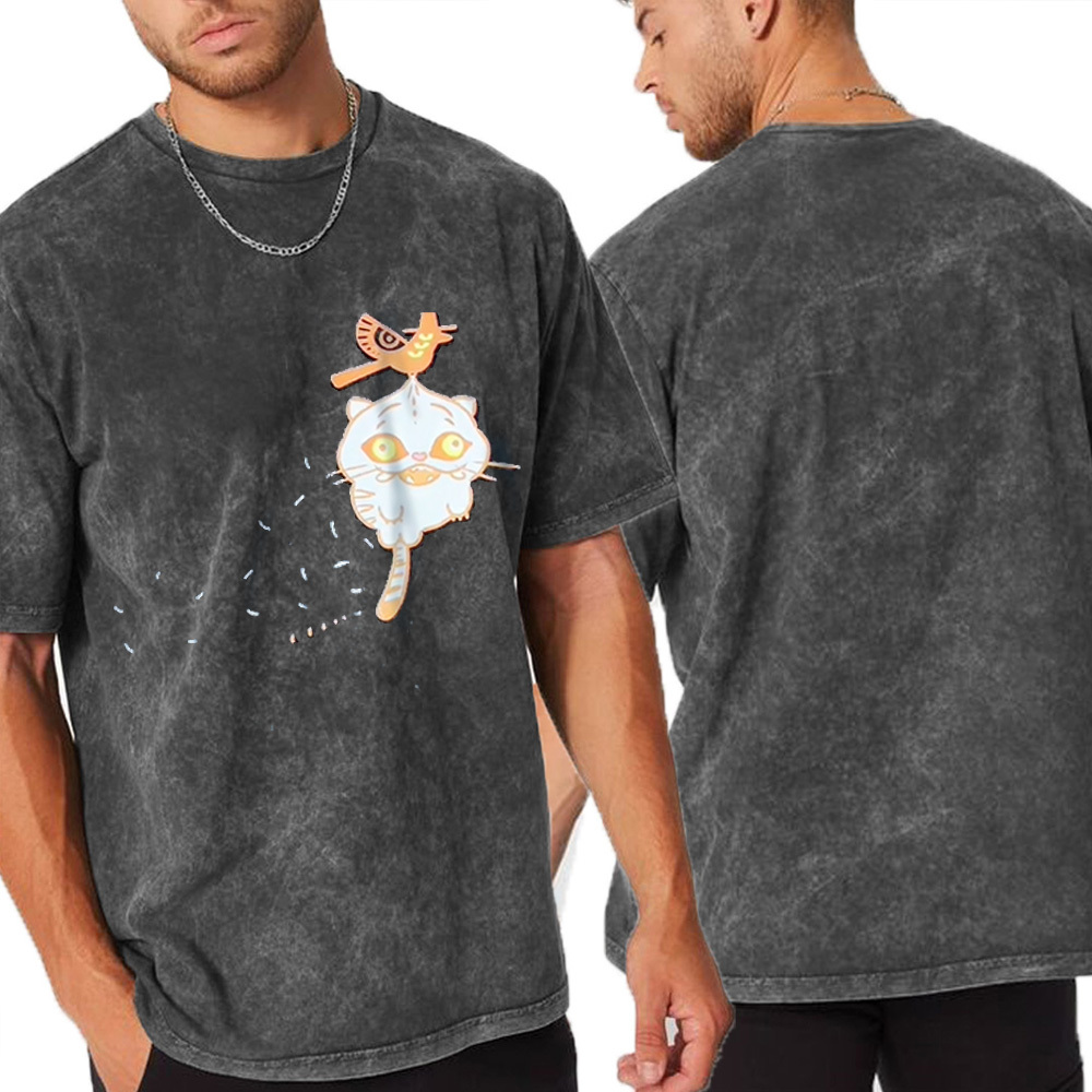 kpopdemonhunters Printed Unisex Washed T-Shirt