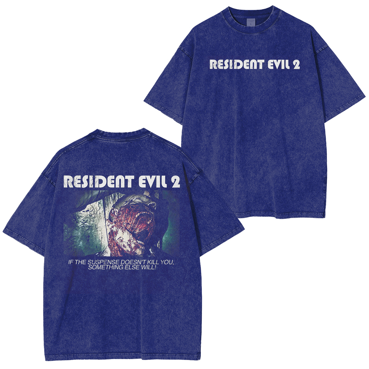 Resident Evil 2 Double Retro Washed T-Shirt