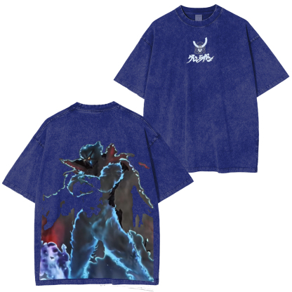 Gurren Lagann Unisex Washed T-Shirt