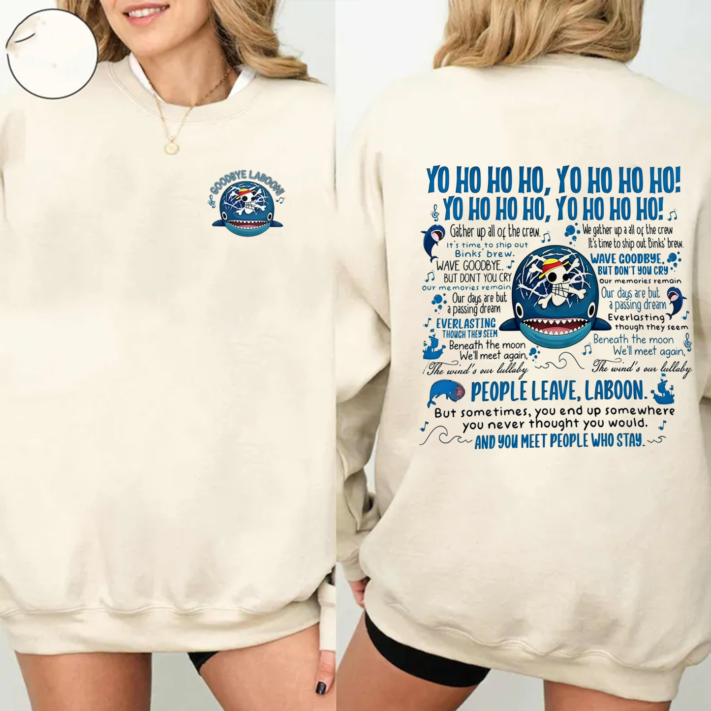 Goodbye Laboon One Piece Unisex Shirt/Crewneck/Hoodie