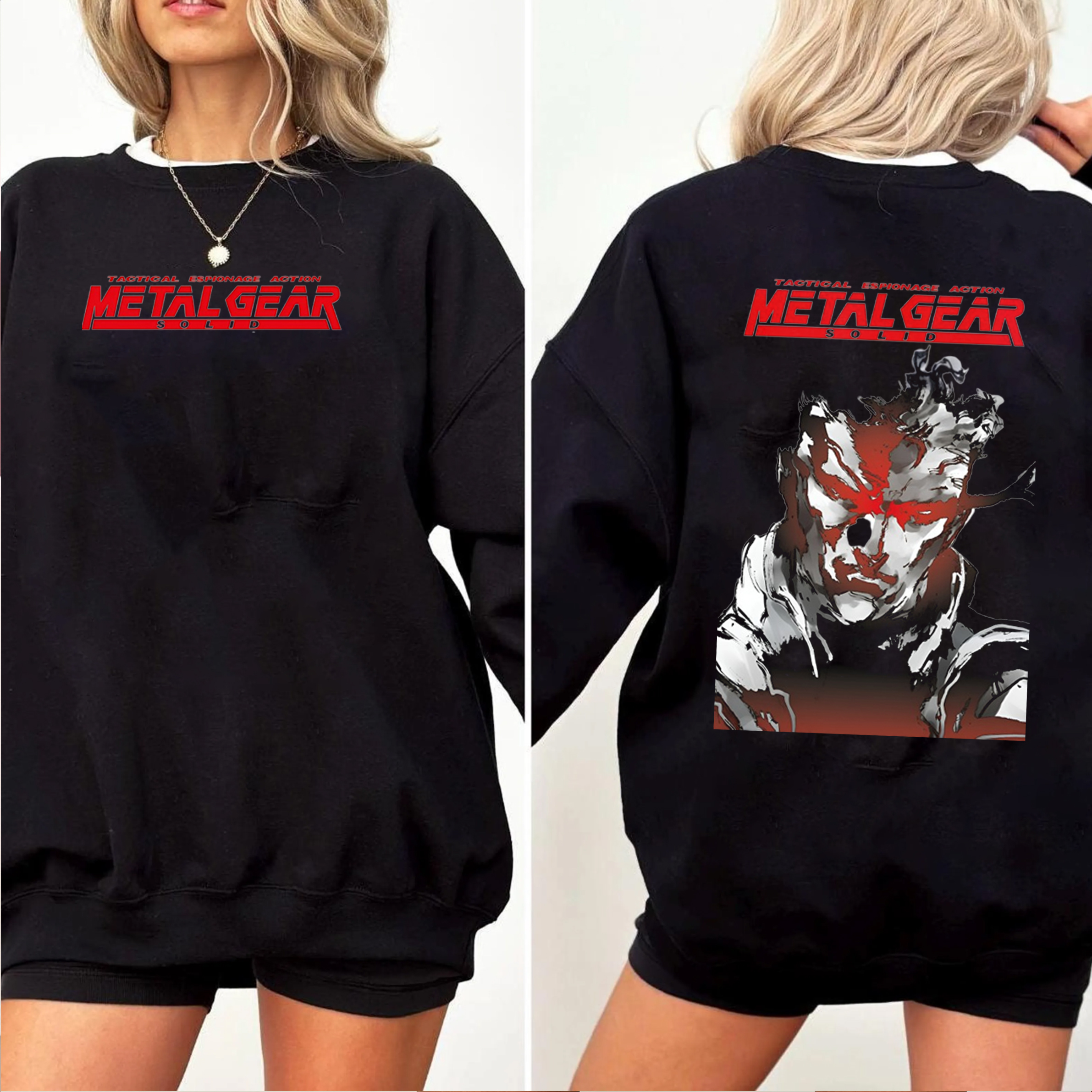 MetalGear Gray Fox Option C Unisex T-shirt