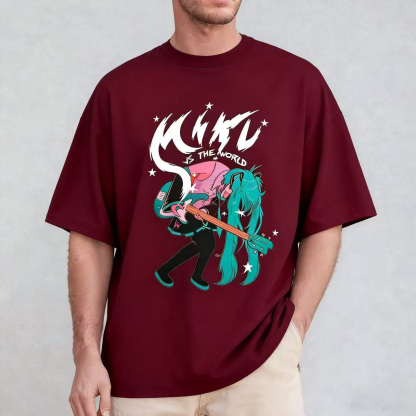 Miku & the world XD mikumikudance Unisex Shirt/Crewneck/Hoodie