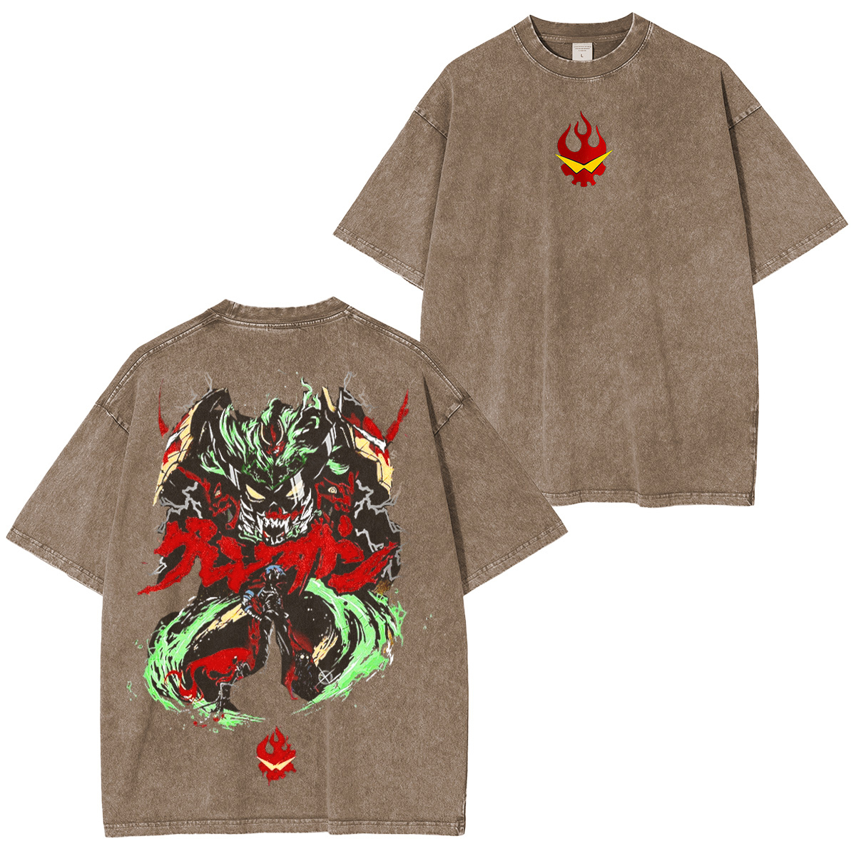 Gurren Graffiti Washing Tee