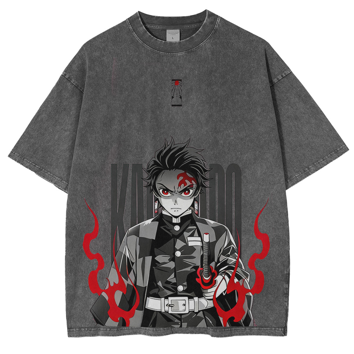 Tanjiro Kamado, Demon Slayer: Kimetsu no Yaiba Vintage Tee