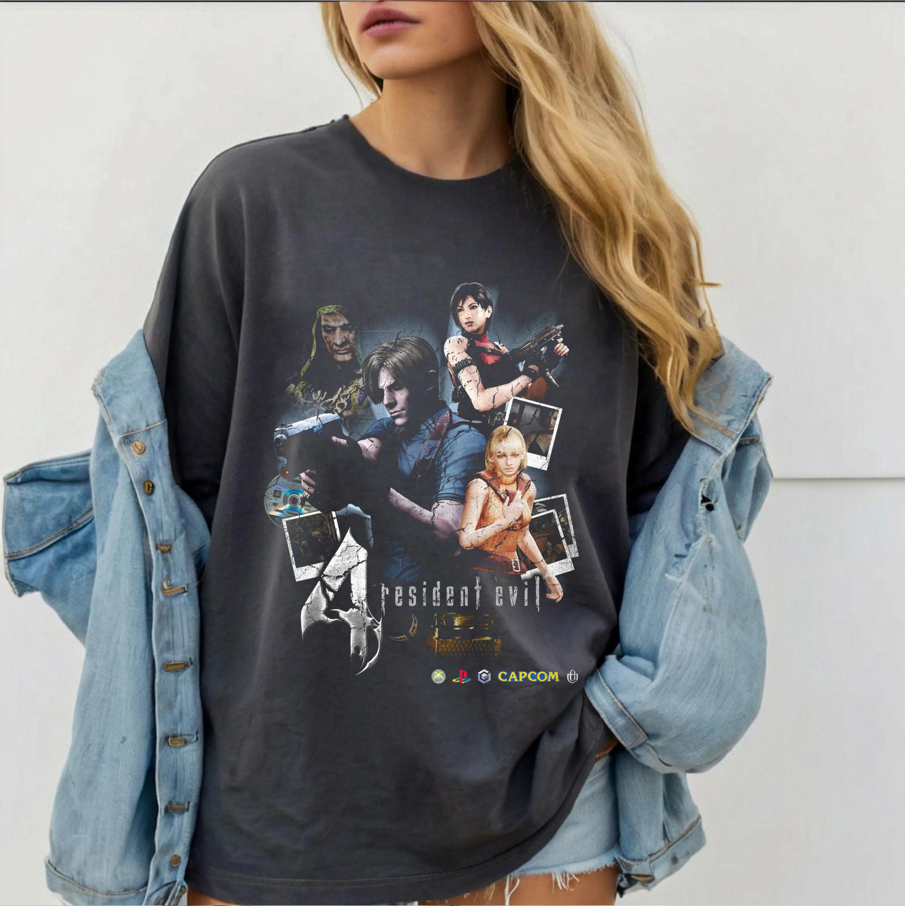 Residentevil Leonkennedy Oversized T-shirt/Crewneck/Hoodie