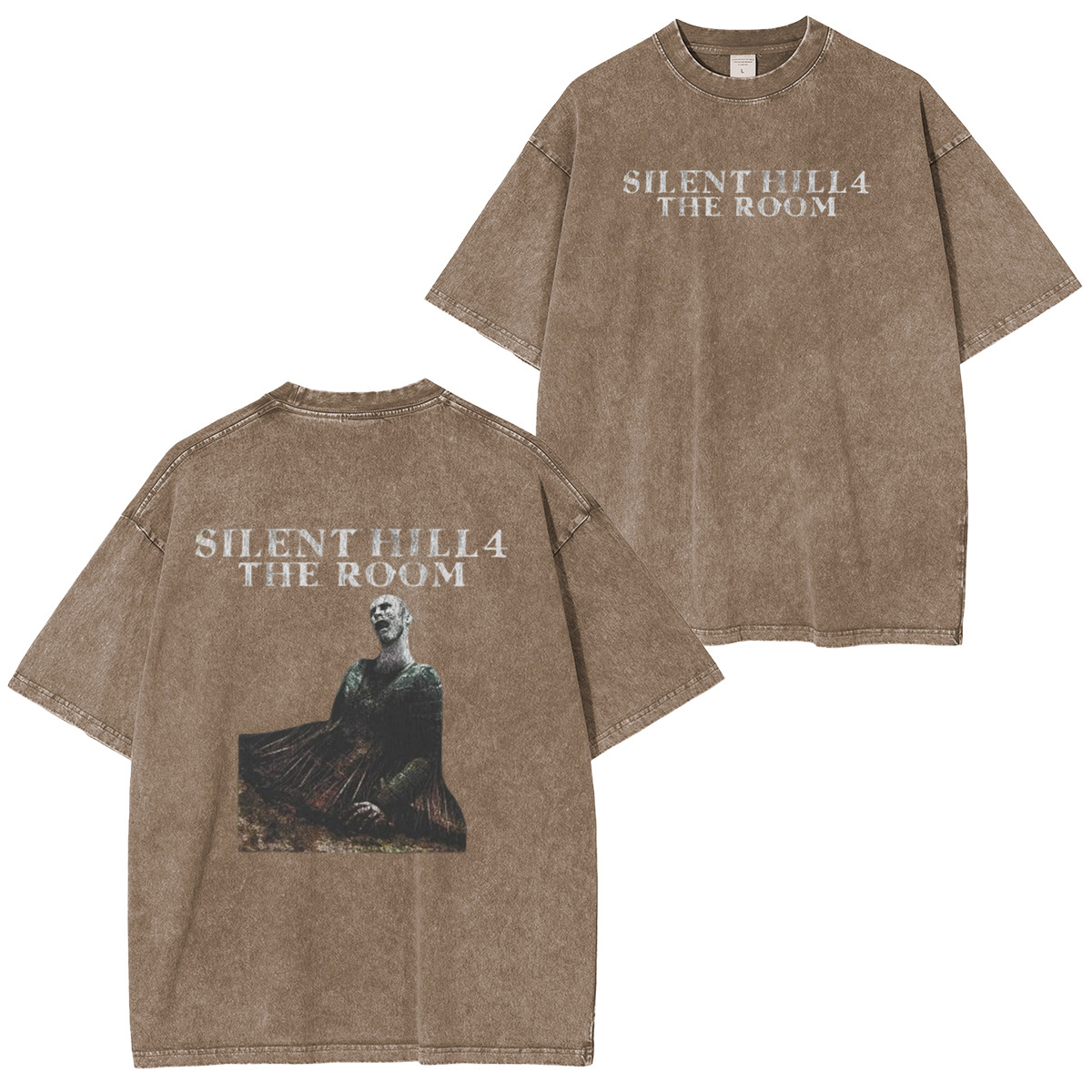 Silent Hill 4 Double Retro Washed T-Shirt