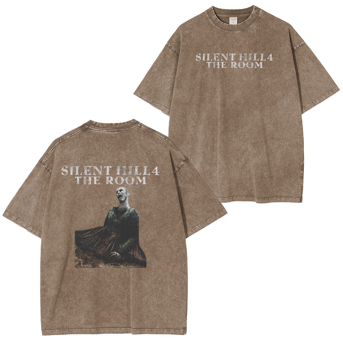 Silent Hill 4 Double Retro Washed T-Shirt