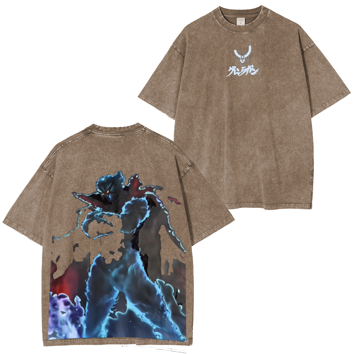 Gurren Lagann Unisex Washed T-Shirt