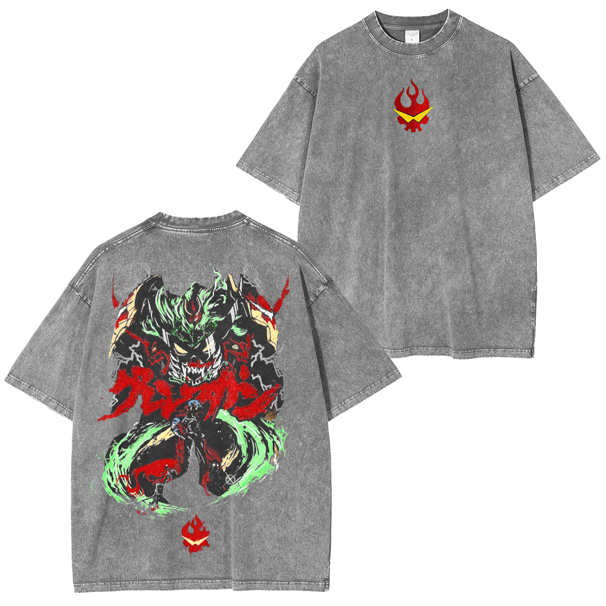 Gurren Graffiti Washing Tee