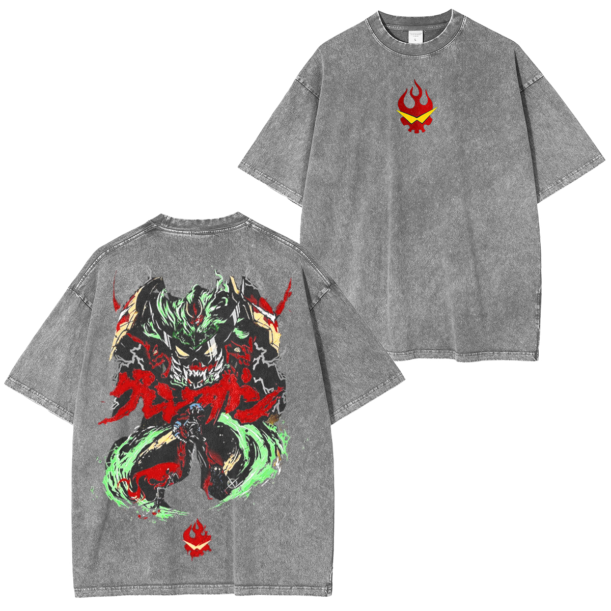 Gurren Graffiti Washing Tee