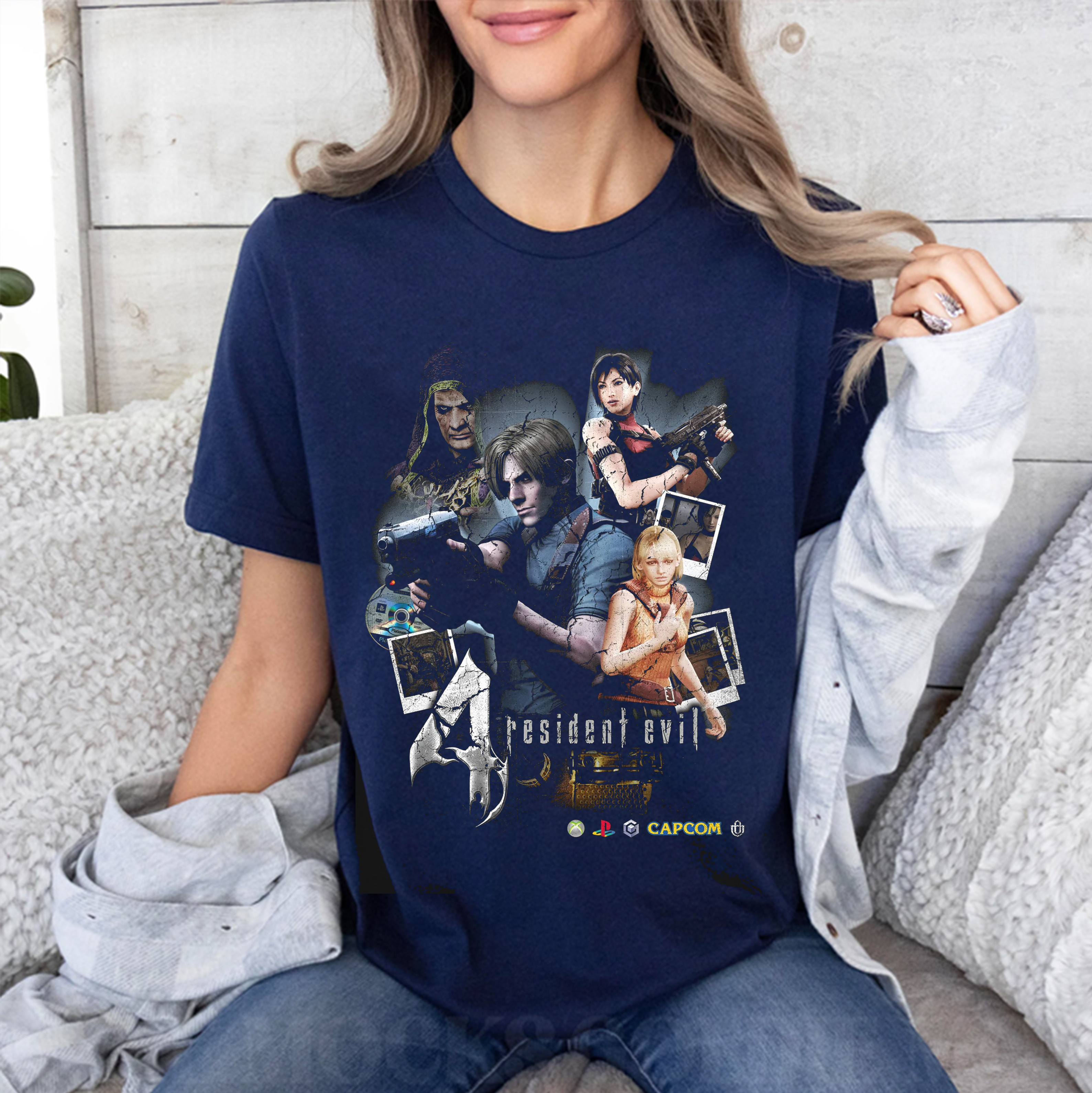 Residentevil Leonkennedy Oversized T-shirt/Crewneck/Hoodie