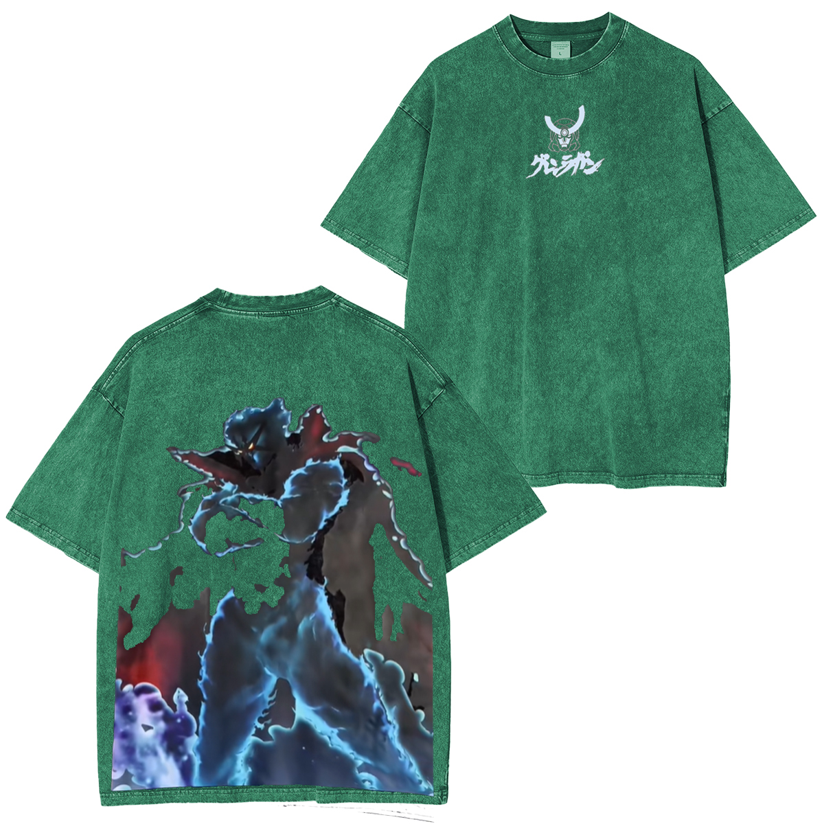 Gurren Lagann Unisex Washed T-Shirt