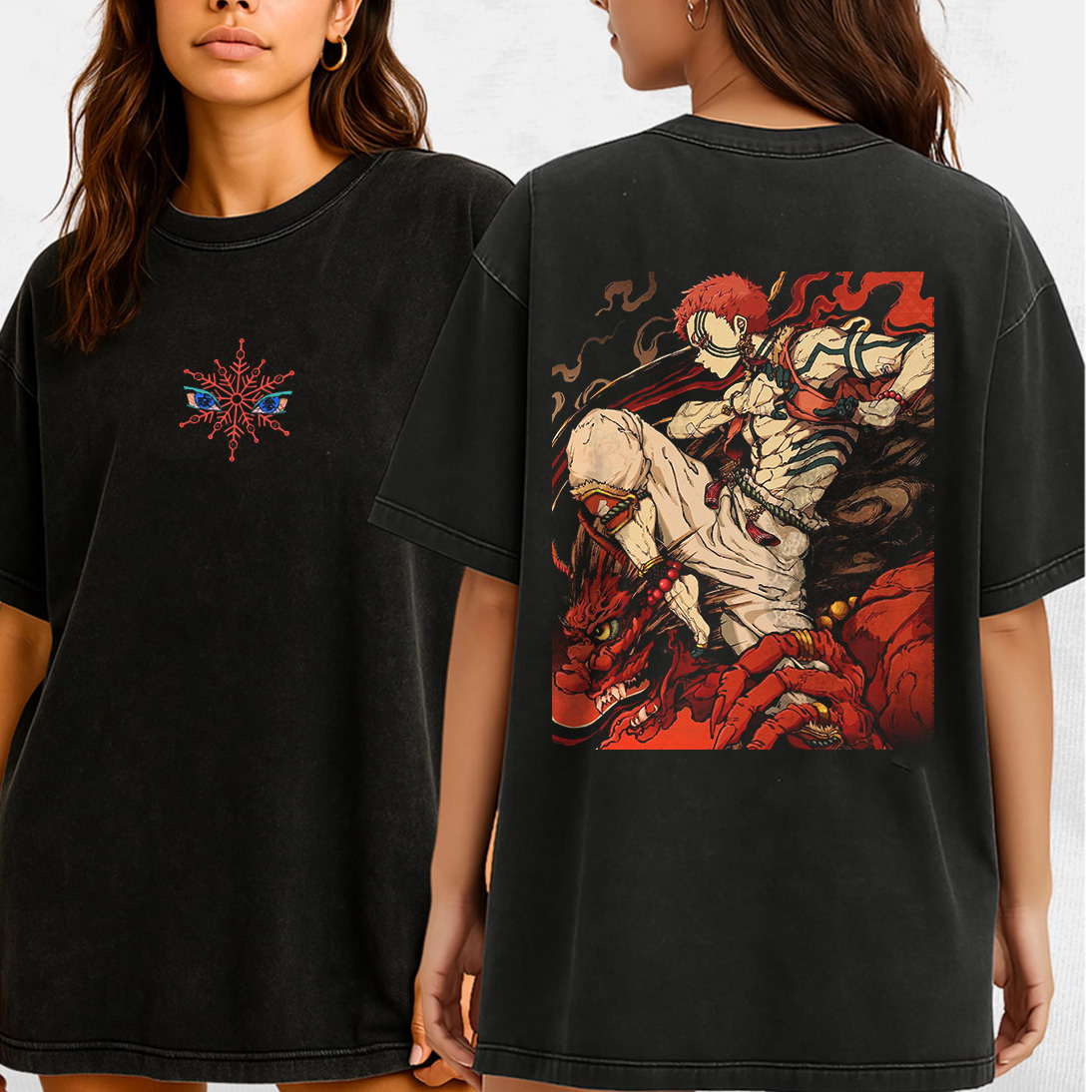 [Copy]Comfort Color Vintage Black Sabbath Double Retro Washed T-Shirt