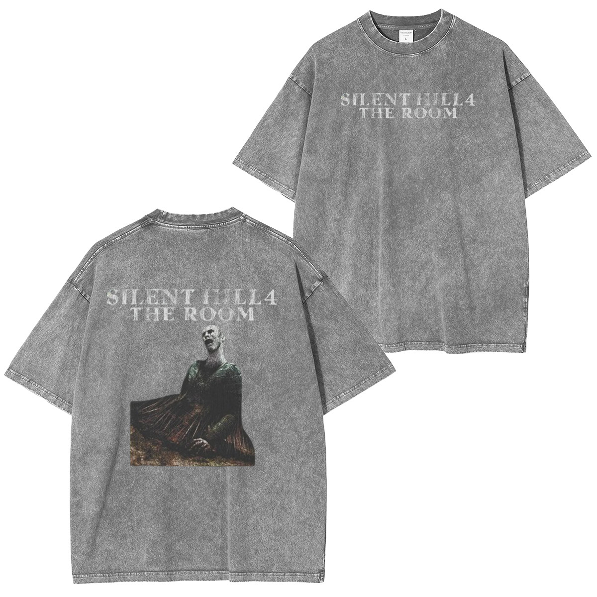 Silent Hill 4 Double Retro Washed T-Shirt
