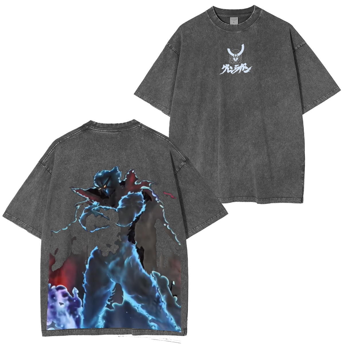 Gurren Lagann Unisex Washed T-Shirt