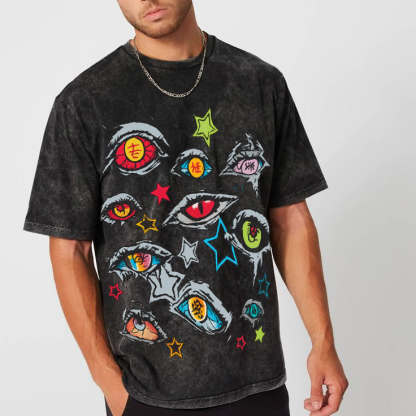 Demon Slayer: Kimetsu no Yaiba Unisex Washed T-Shirt