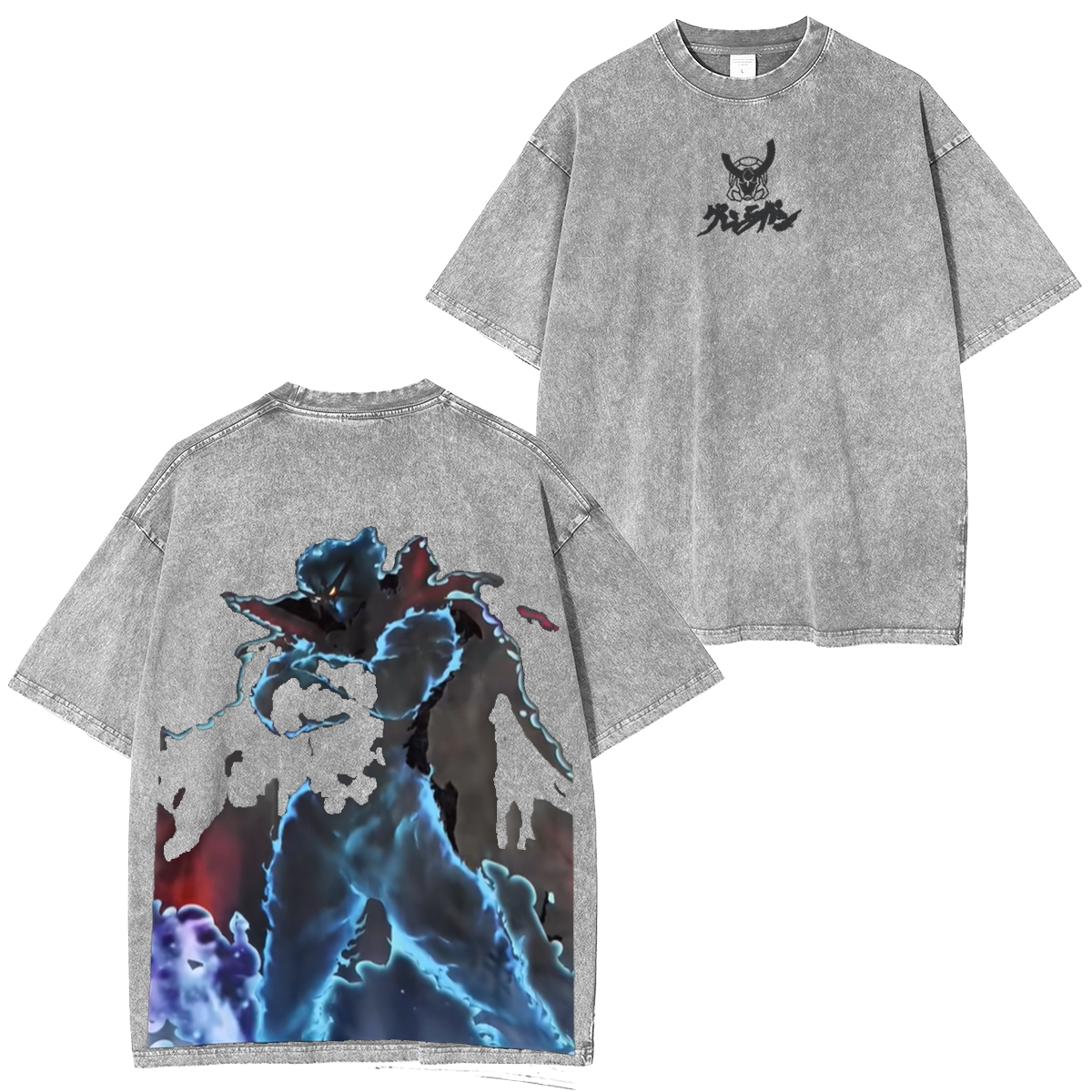 Gurren Lagann Unisex Washed T-Shirt