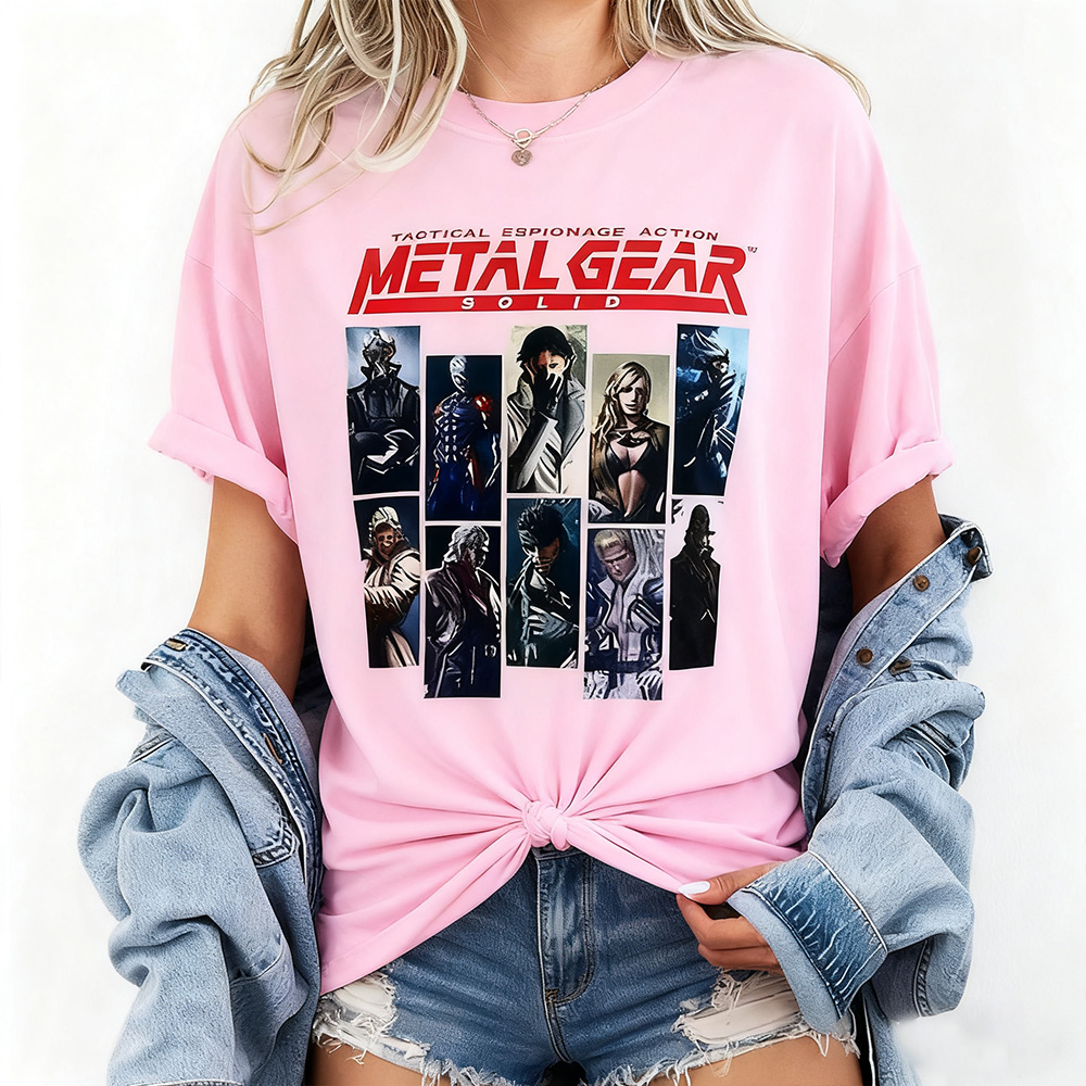 Metal Gear Solid 2  Unisex Shirt/Crewneck/Hoodie