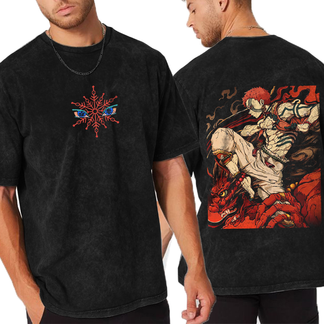 [Copy]Comfort Color Vintage Black Sabbath Double Retro Washed T-Shirt