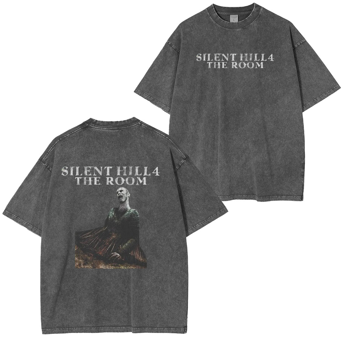 Silent Hill 4 Double Retro Washed T-Shirt
