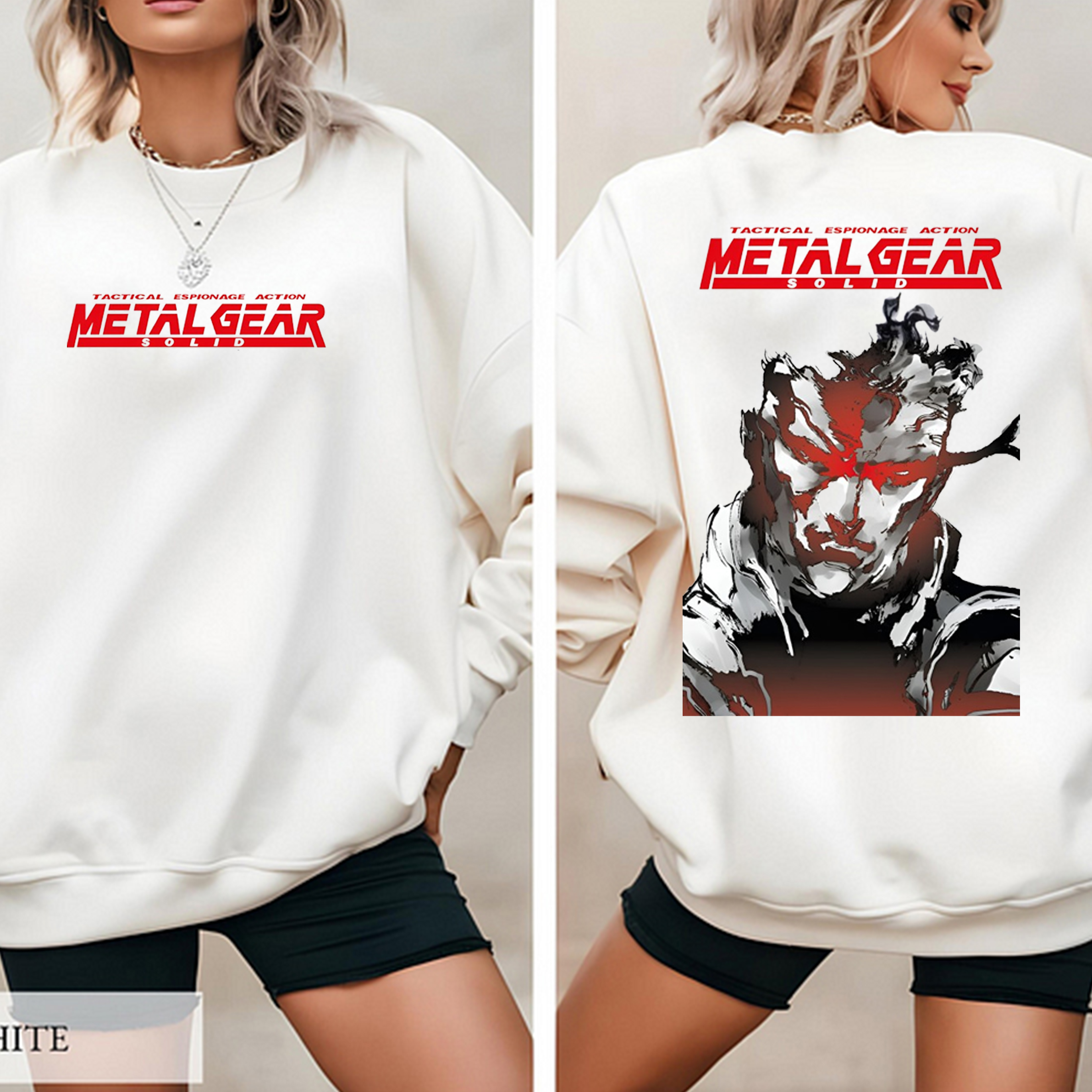 MetalGear Gray Fox Option C Unisex T-shirt