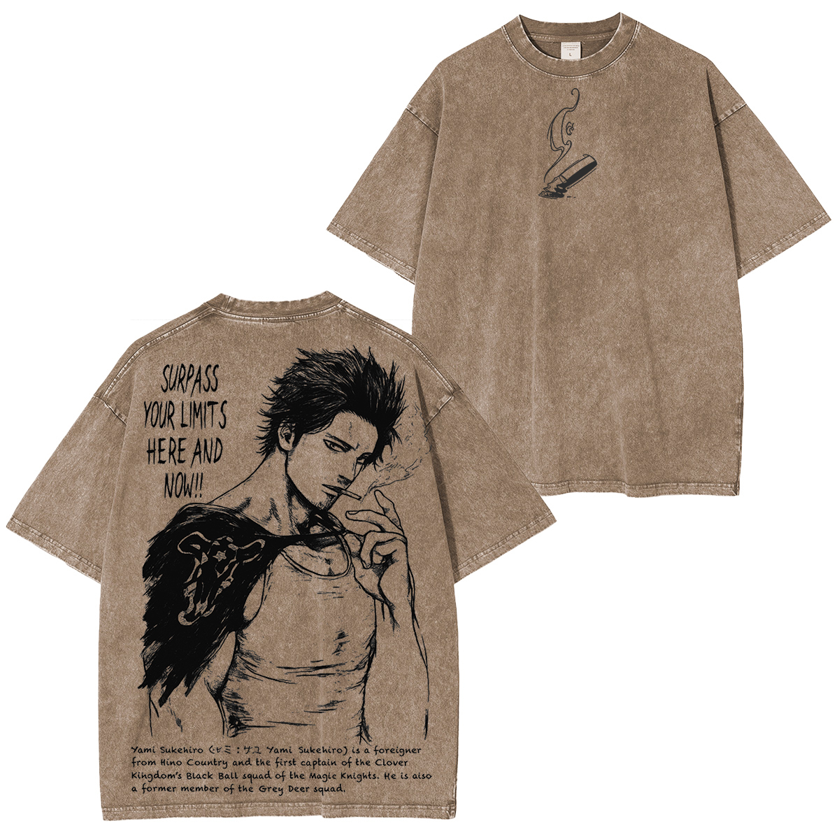 Yamisukehiro Black Clover Anime T-Shirt