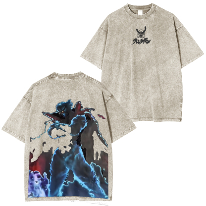 Gurren Lagann Unisex Washed T-Shirt