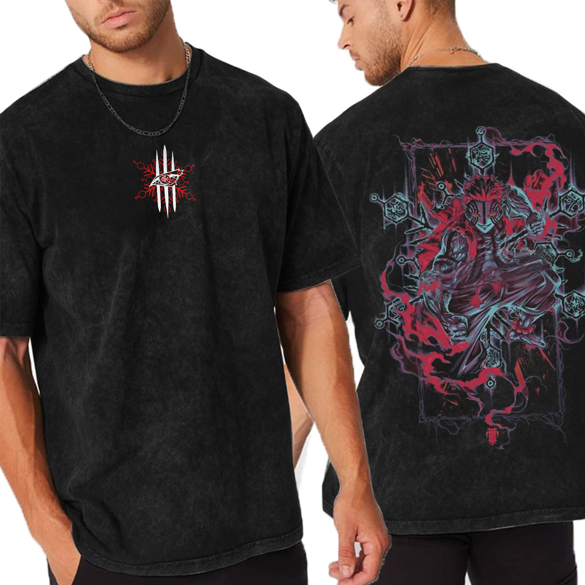 Akaza �C Upper Moon 3 Vintage T-shirt/Crewneck/Hoodie