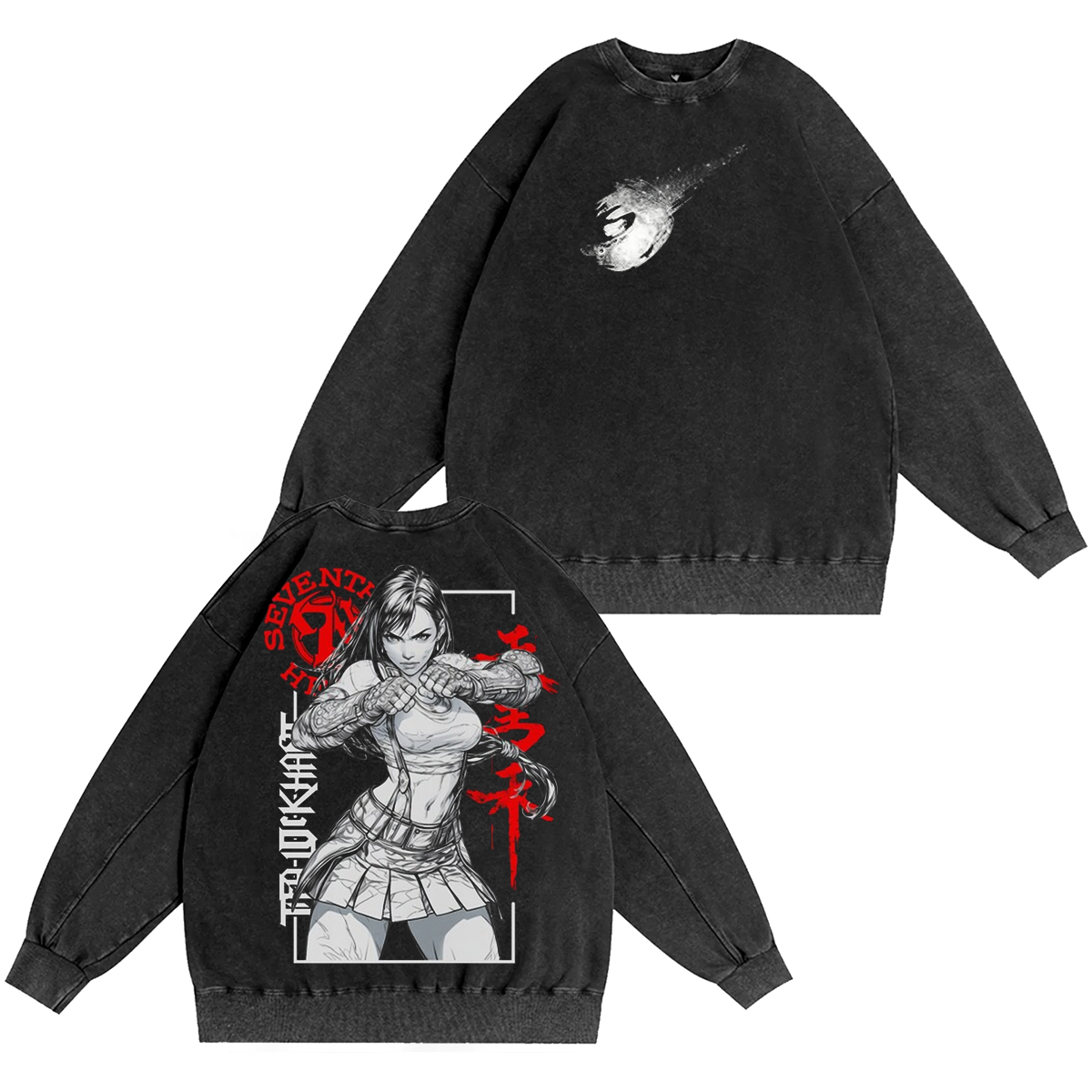 Vintage 1992 Mortal Kombat Players Video Game Oversized Washed T-shirt/Crewneck/Hoodie