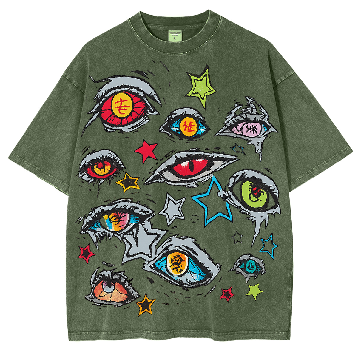 Demon Slayer: Kimetsu no Yaiba Unisex Washed T-Shirt