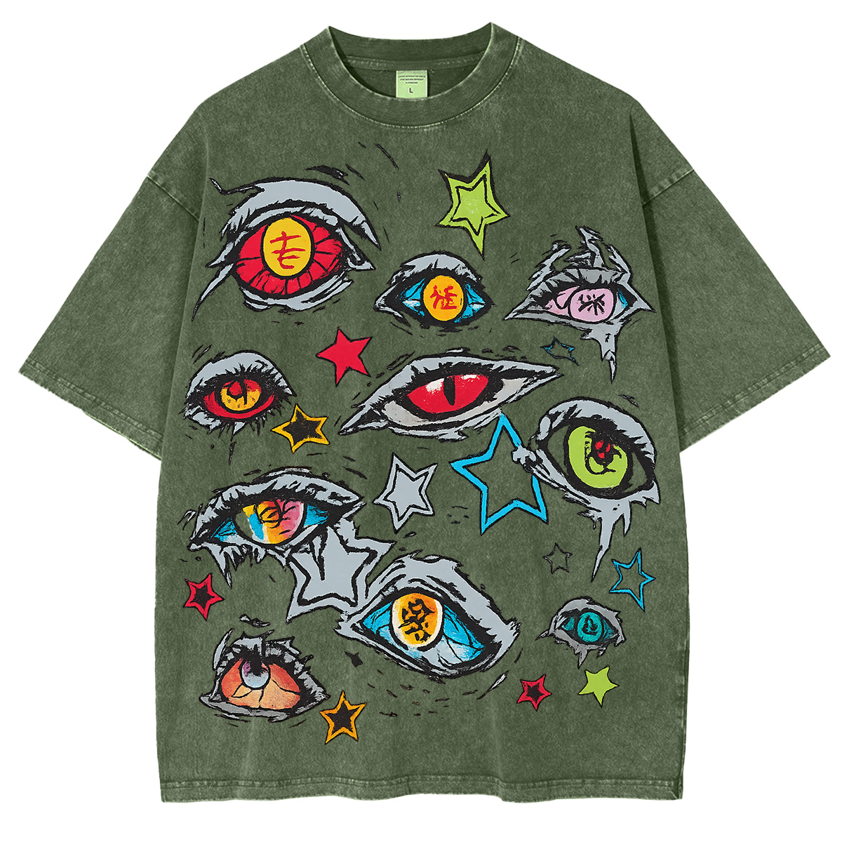 Demon Slayer: Kimetsu no Yaiba Unisex Washed T-Shirt