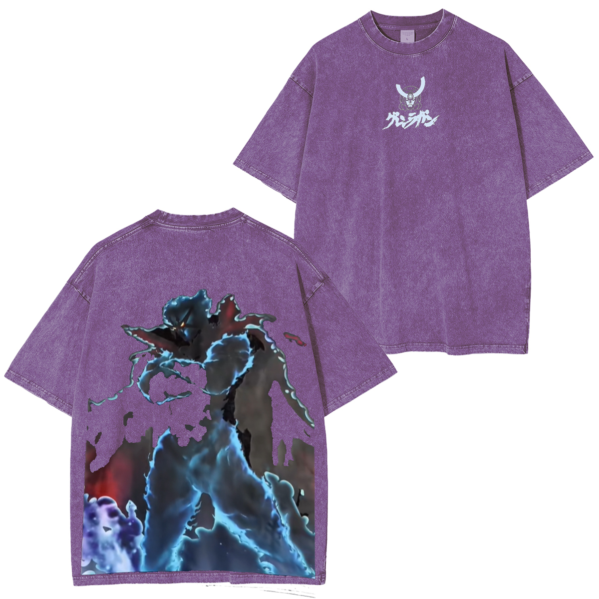 Gurren Lagann Unisex Washed T-Shirt
