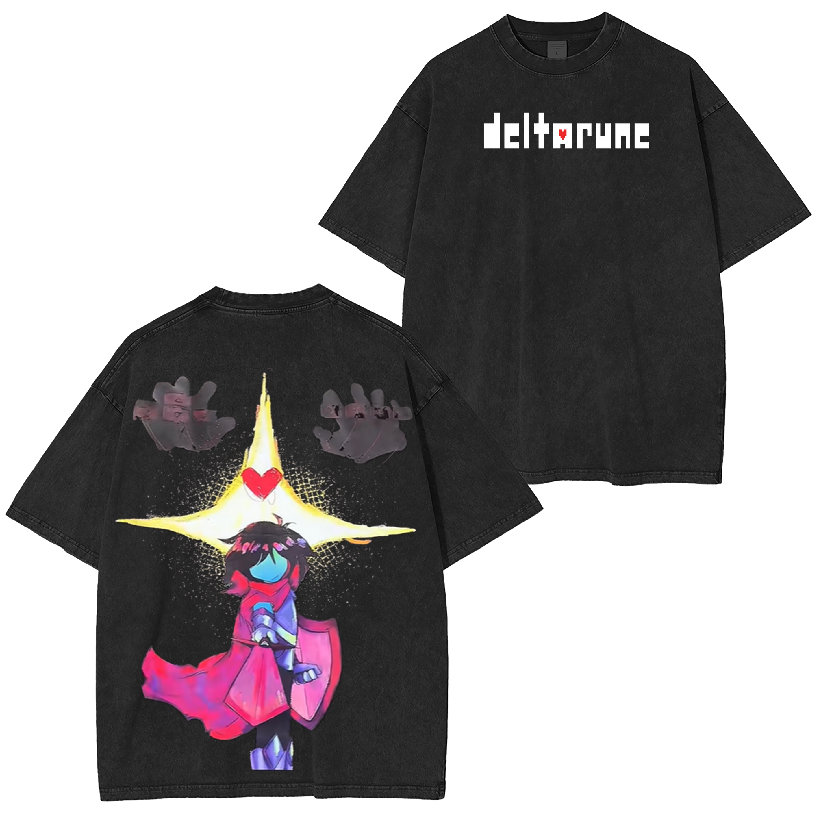 Deltarune Game Unisex Washed T-Shirt