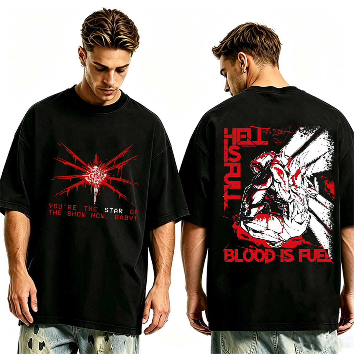 Ultrakill Oversized T-shirt/Crewneck/Hoodie