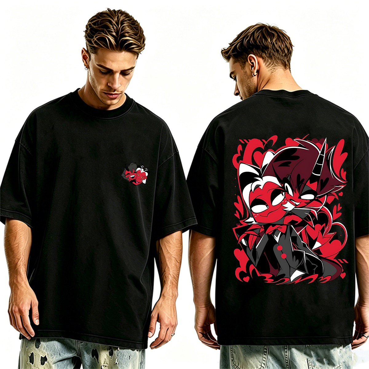 Helluva Boss Oversized T-shirt/Crewneck/Hoodie
