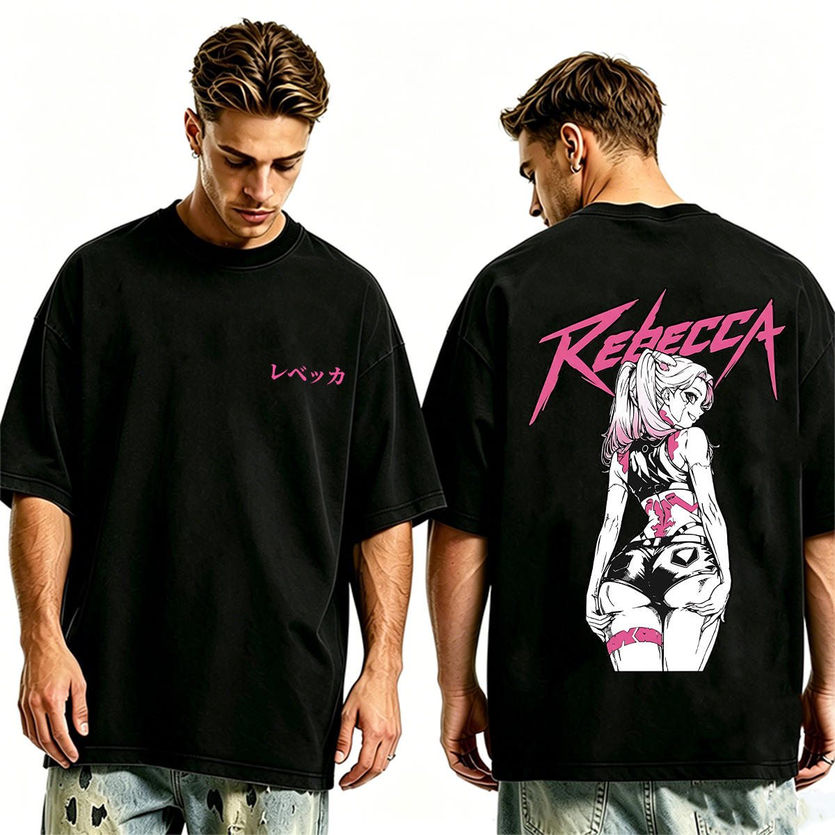 Rebecca Cyberpunk Oversized T-shirt/Crewneck/Hoodie