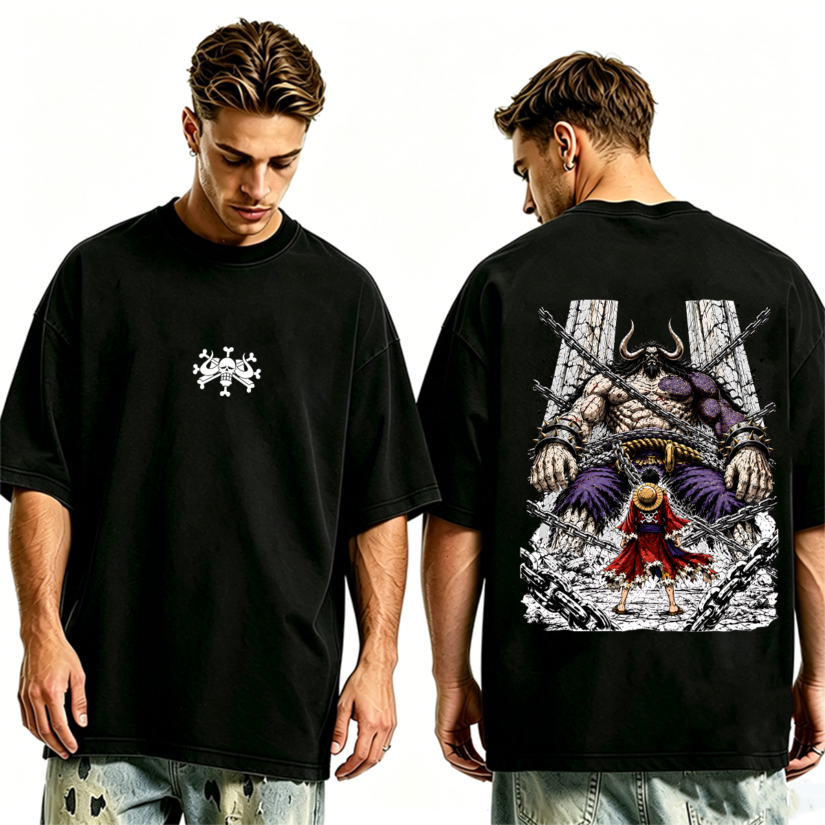 Unleashing Sun God Gear 5One Piece  Oversized T-shirt/Crewneck/Hoodie